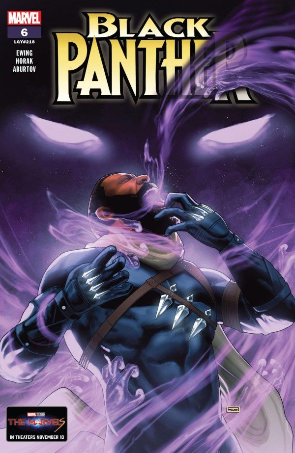 Black Panther #6 cover.