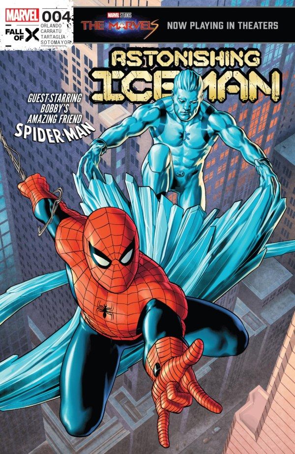 ​​​​​​​Astonishing Iceman #4 cover.