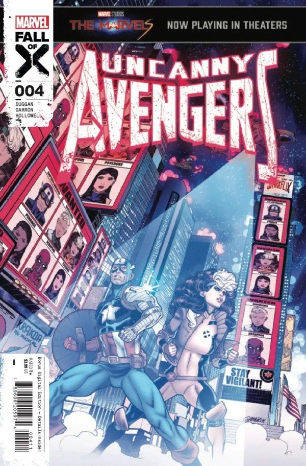 Uncanny Avengers #4 cover.