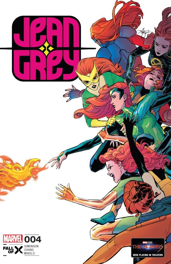 ​​​​​​​Jean Grey #4 cover.