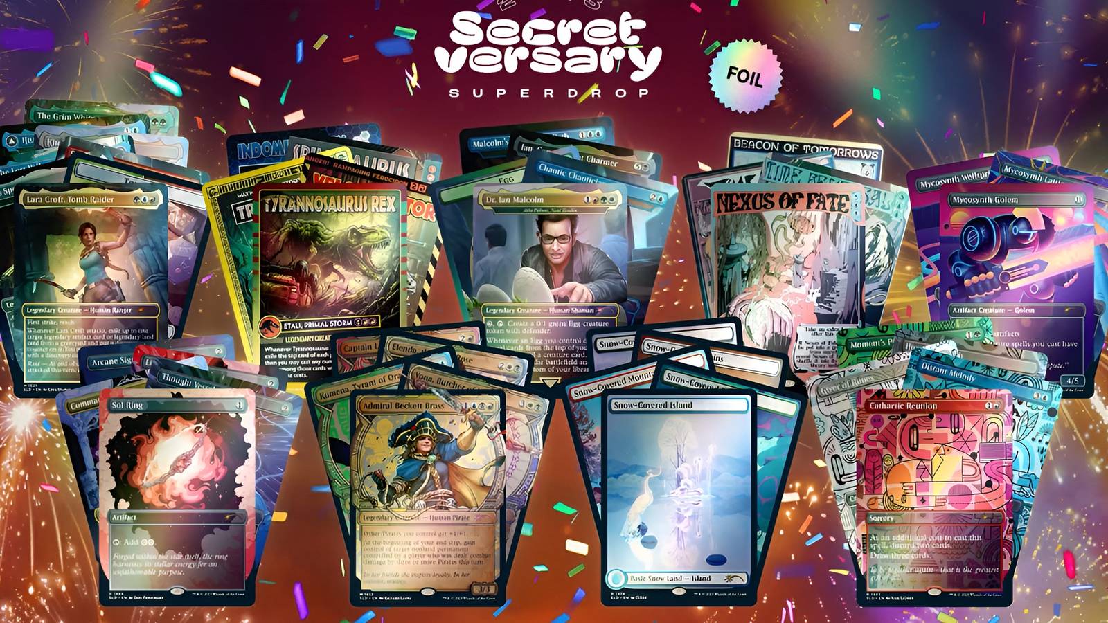 Magic: The Gathering Releases Its Secret Lair Secretversary Superdrop Magic: The Gathering Releases Its Secret Lair Secretversary Superdrop
