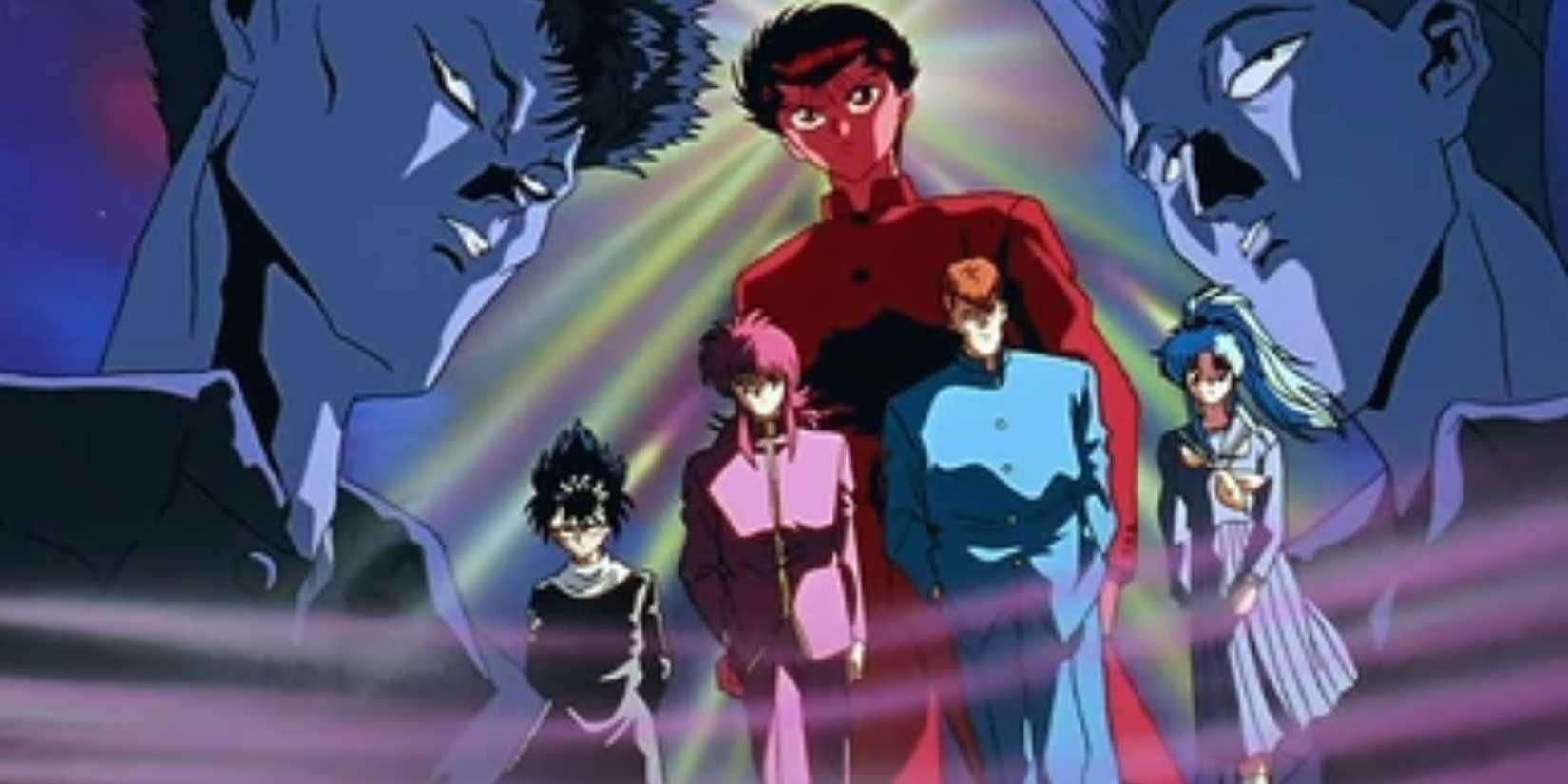 Team Urameshi prepare for battle in Yu Yu Hakusho episode, "Waking the Lost."