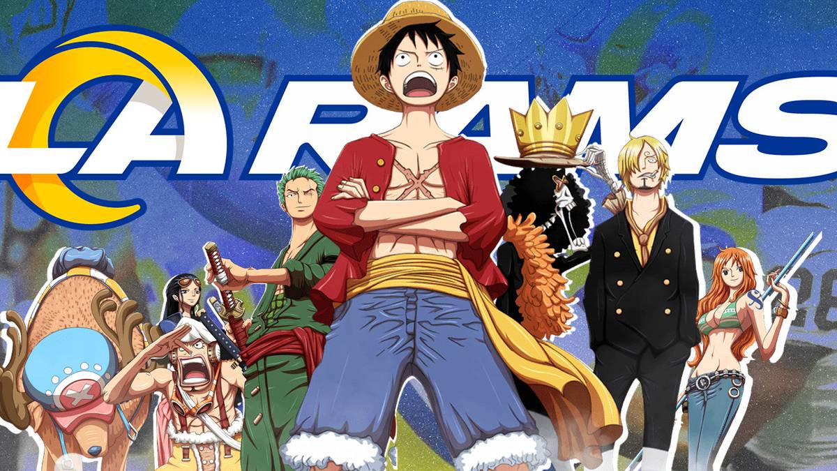One Piece Collaborates With Los Angeles Rams for Football Game