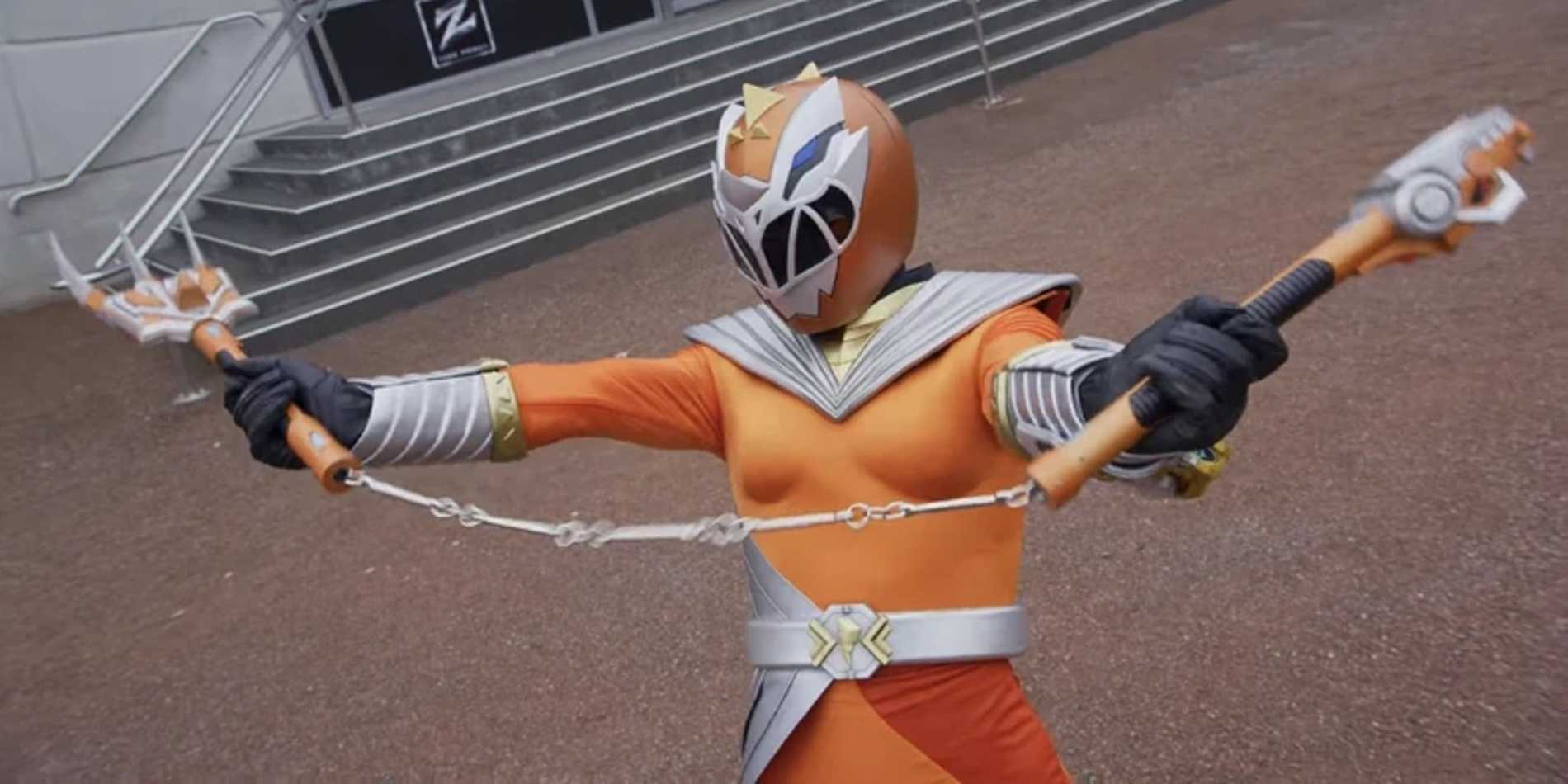 Orange Fox Ranger Pr The Biggest Power Rangers Teams in the Entire Franchise, Ranked