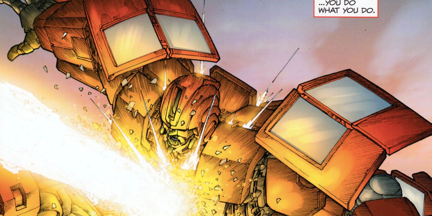Ironhide is shot in the IDW Transformers comics.