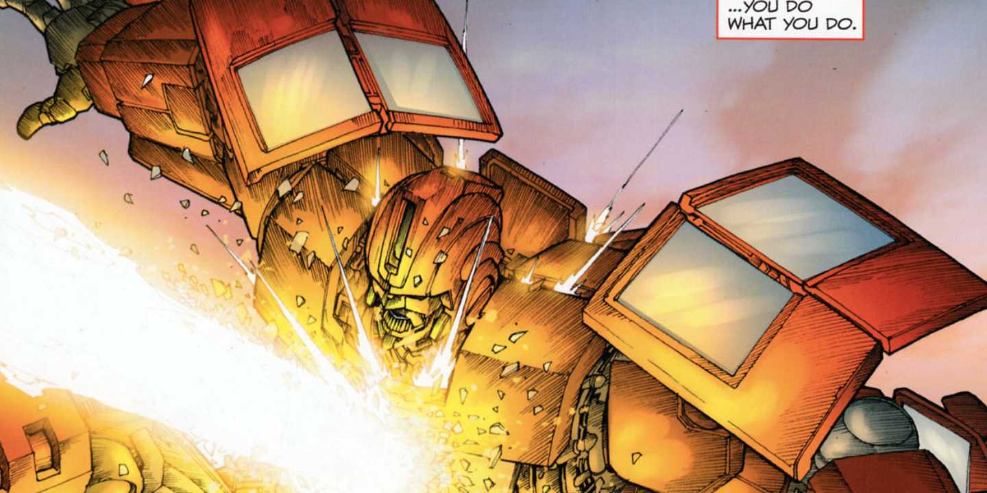 Ironhide is shot in the IDW Transformers comics.
