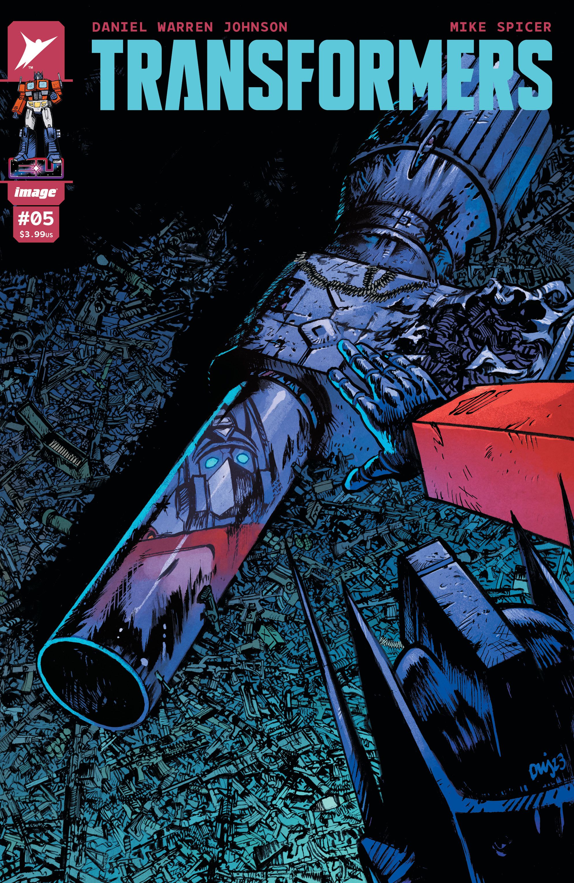 EXCLUSIVE: Transformers #5 Covers Tease the Location of Megatron