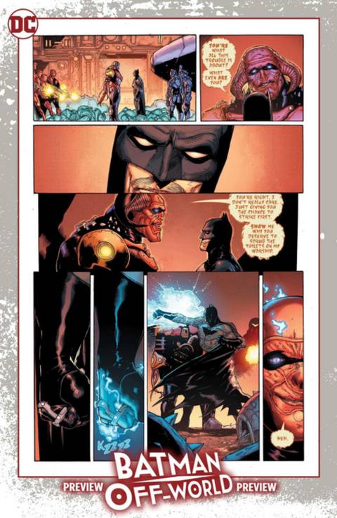 Batman: Off World's Writer Discusses Taking the Dark Knight in a New ...