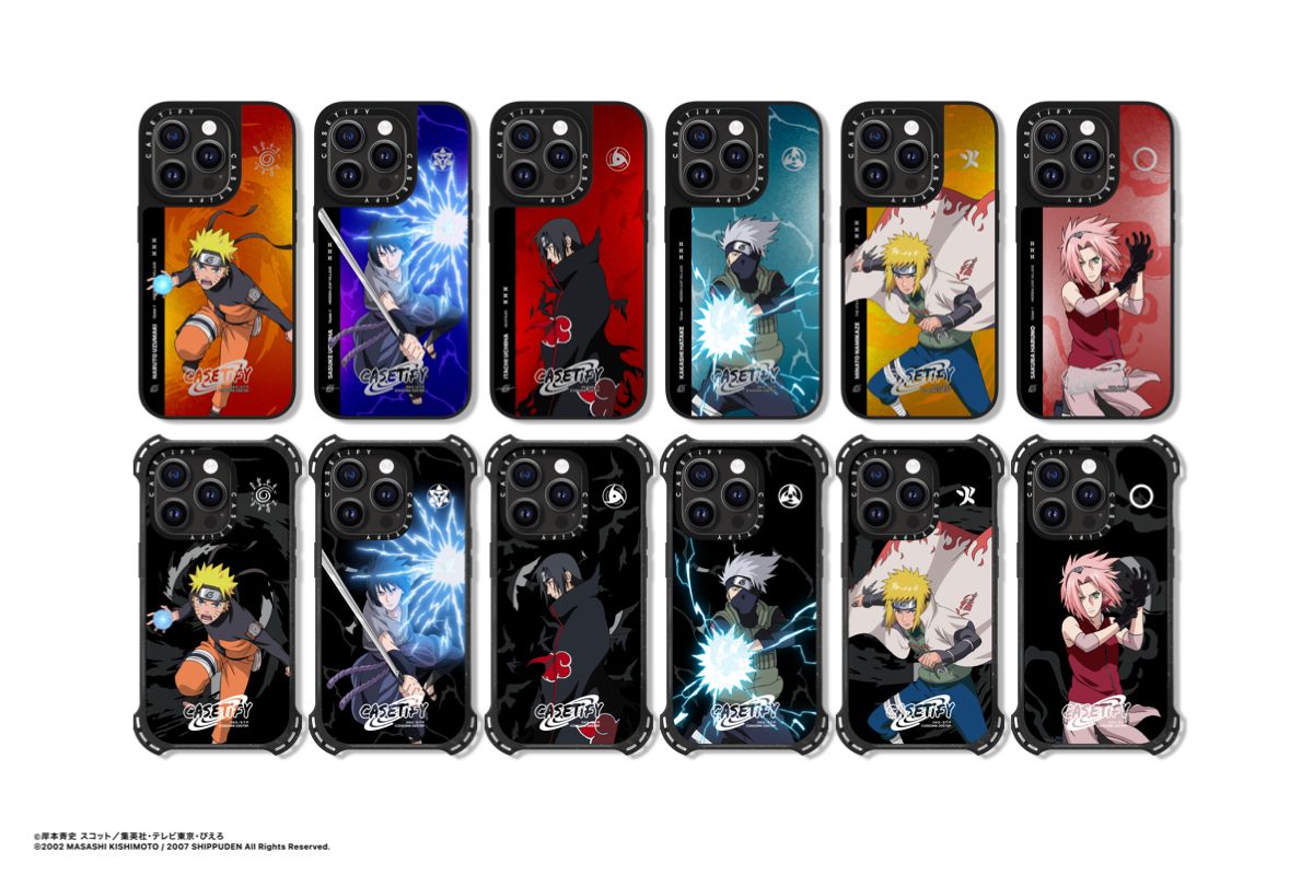 CASETiFY Launches First Naruto Collaboration With New Tech Merch