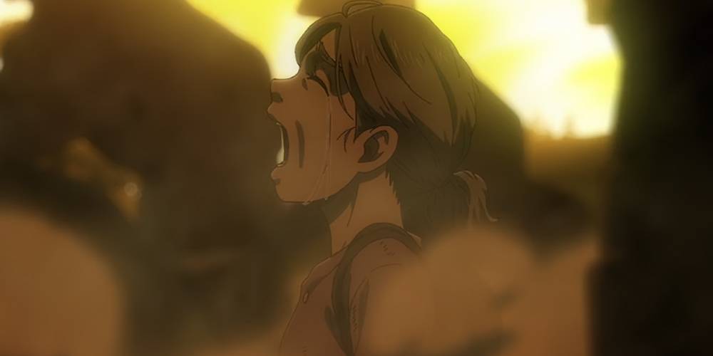 Eren Crying Rumbling Why Did Eren Start the Rumbling?