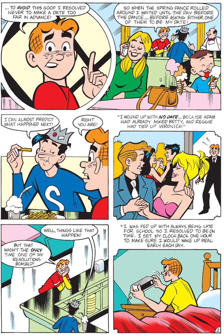 Archie Howwit Archie Sundays: New Year's Eve Celebration Through Archie History