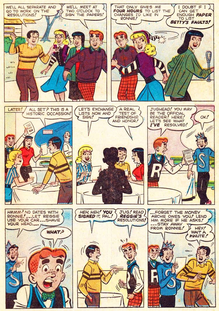 Archie Sundays: New Year's Eve Celebration Through Archie History