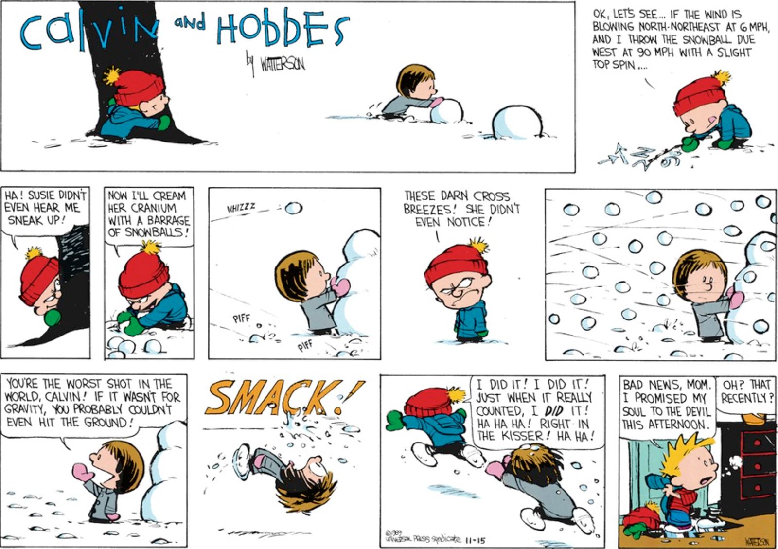 10 Best Calvin & Hobbes Comic Strips Featuring Susie