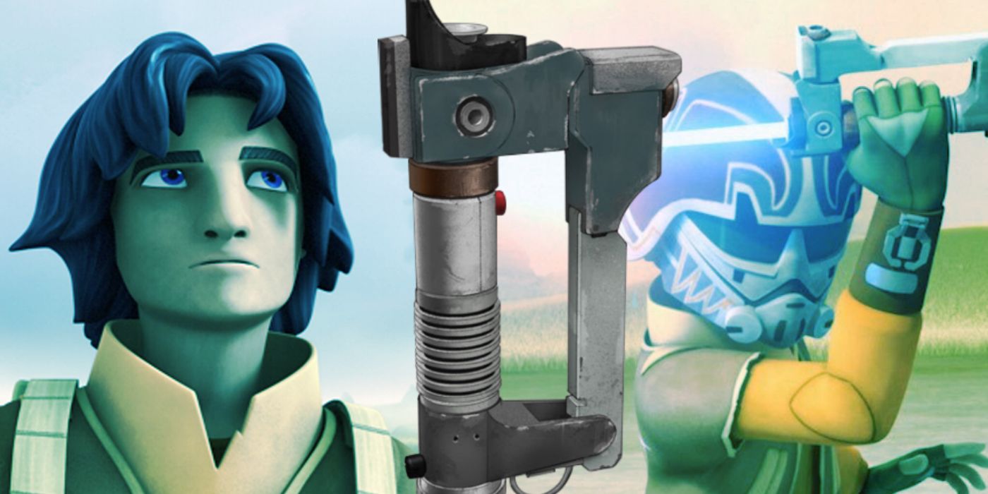 Star Wars Rebels: Why Ezra Bridger's Lightsaber-Blaster Disappears