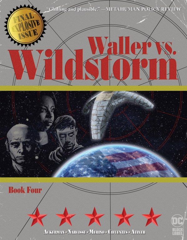 Capa Waller vs. Wildstorm #4.