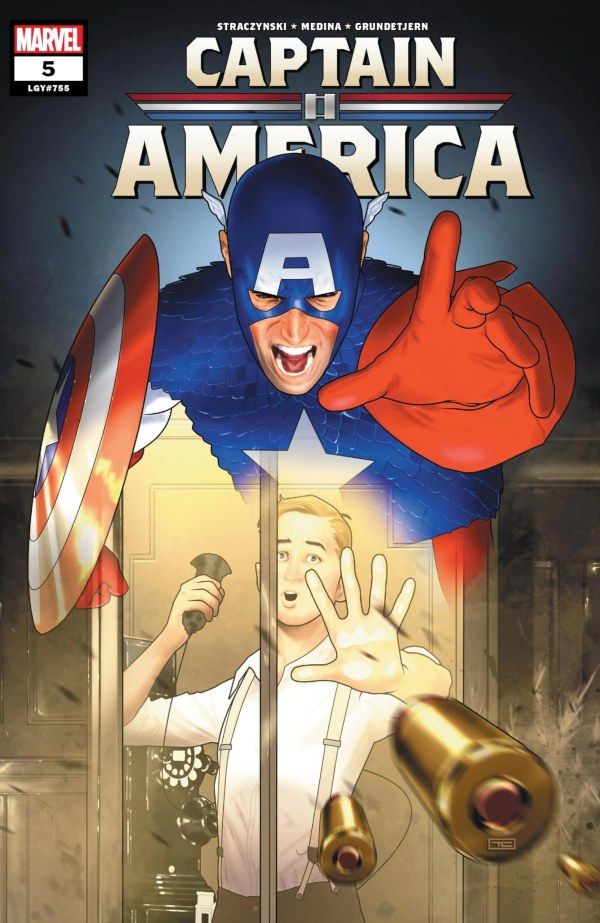Capa do Capitão América #5.
