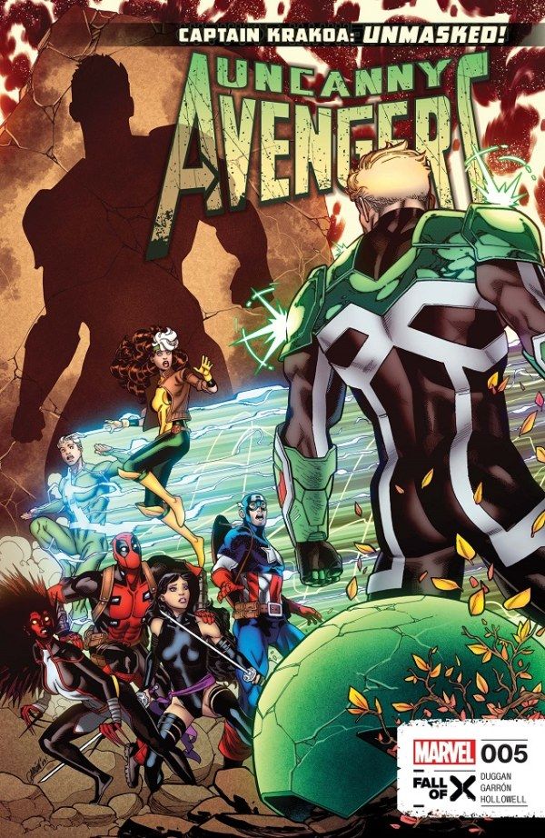 Capa de Vingadores Sobrenaturais #5.