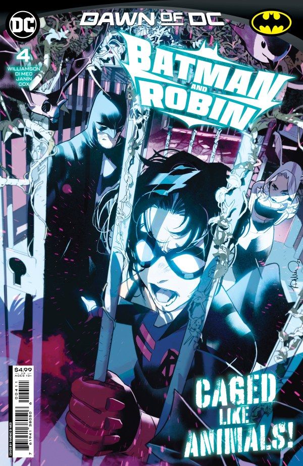 Capa de Batman e Robin #4.