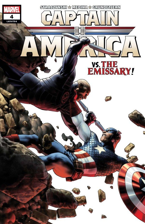 Capa do Capitão América #4.