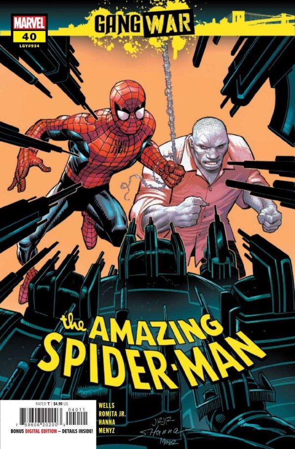 Capa incrível do Homem-Aranha #40.