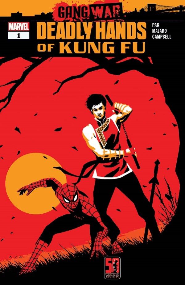 ​​​​​​​Mãos Mortais de Kung Fu: Gang War #1 capa.