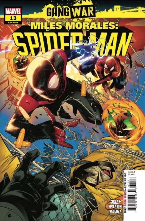 Miles Morales: capa do Homem-Aranha #13.