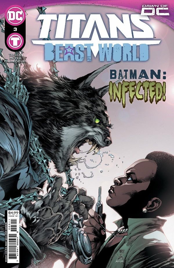 Capa de Titãs: Beast World #3.
