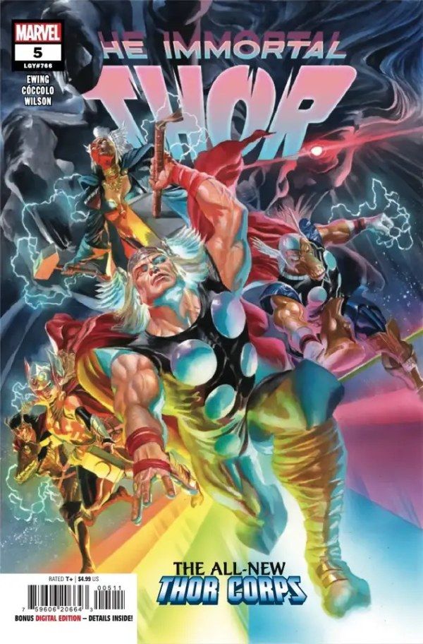 Capa do Thor Imortal #5.