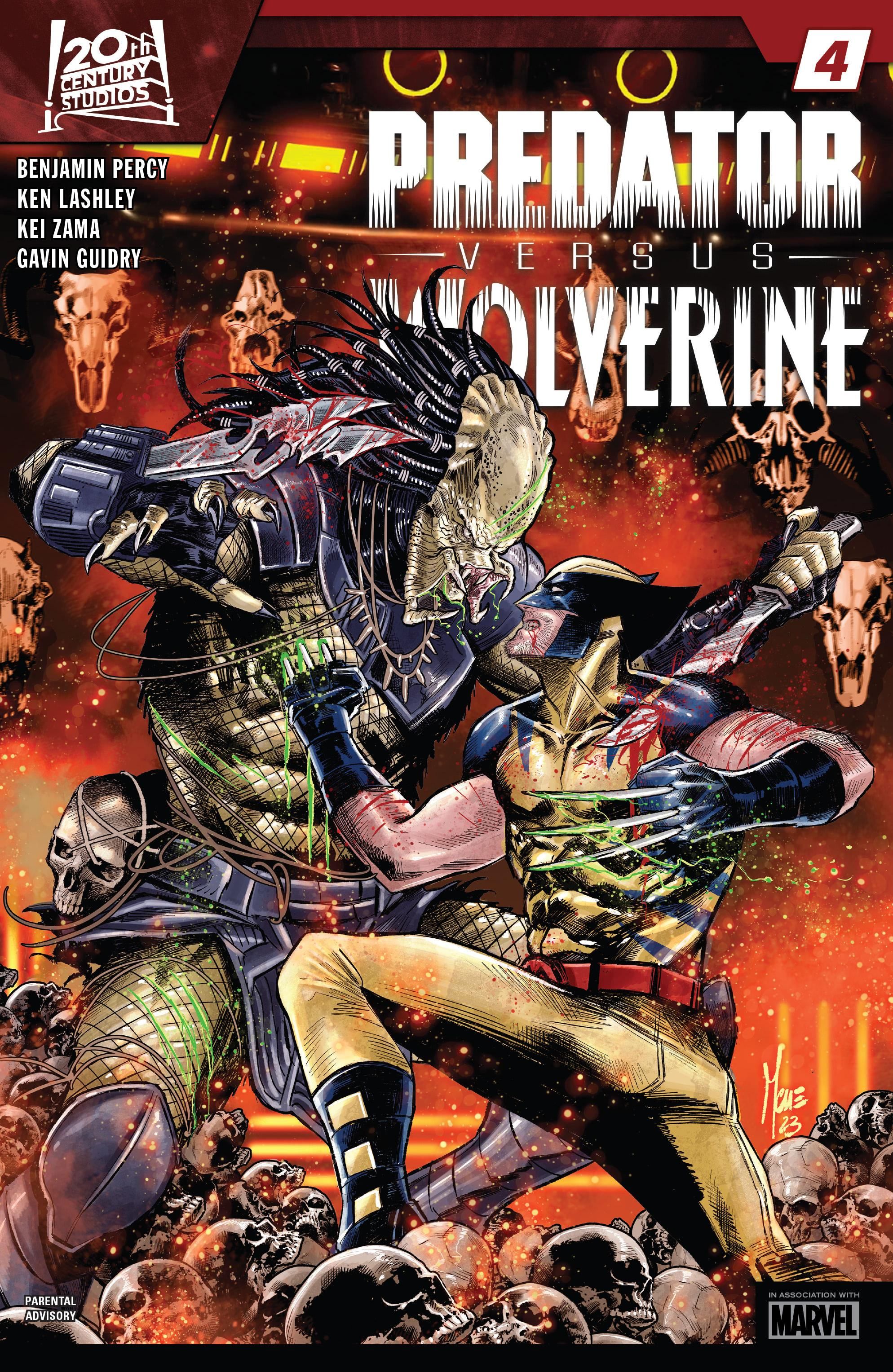 サイン入りアメコミ全巻セット　Predator Vs. Wolverine Amazon.com: Predator Vs. Wolverine (2023) #4 (of 4) eBook