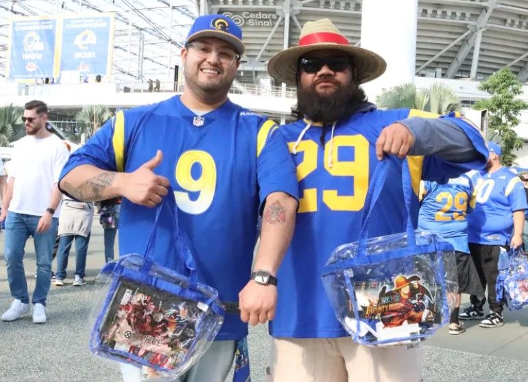 One Piece Football Collab Event Sees Victory for NFL's LA Rams