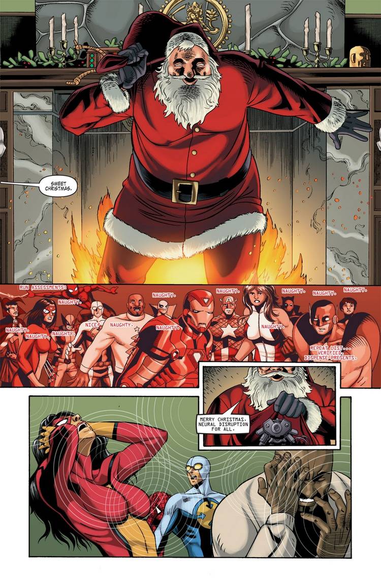 Which Avengers Villain Attacked the Team as...Santa Claus?!
