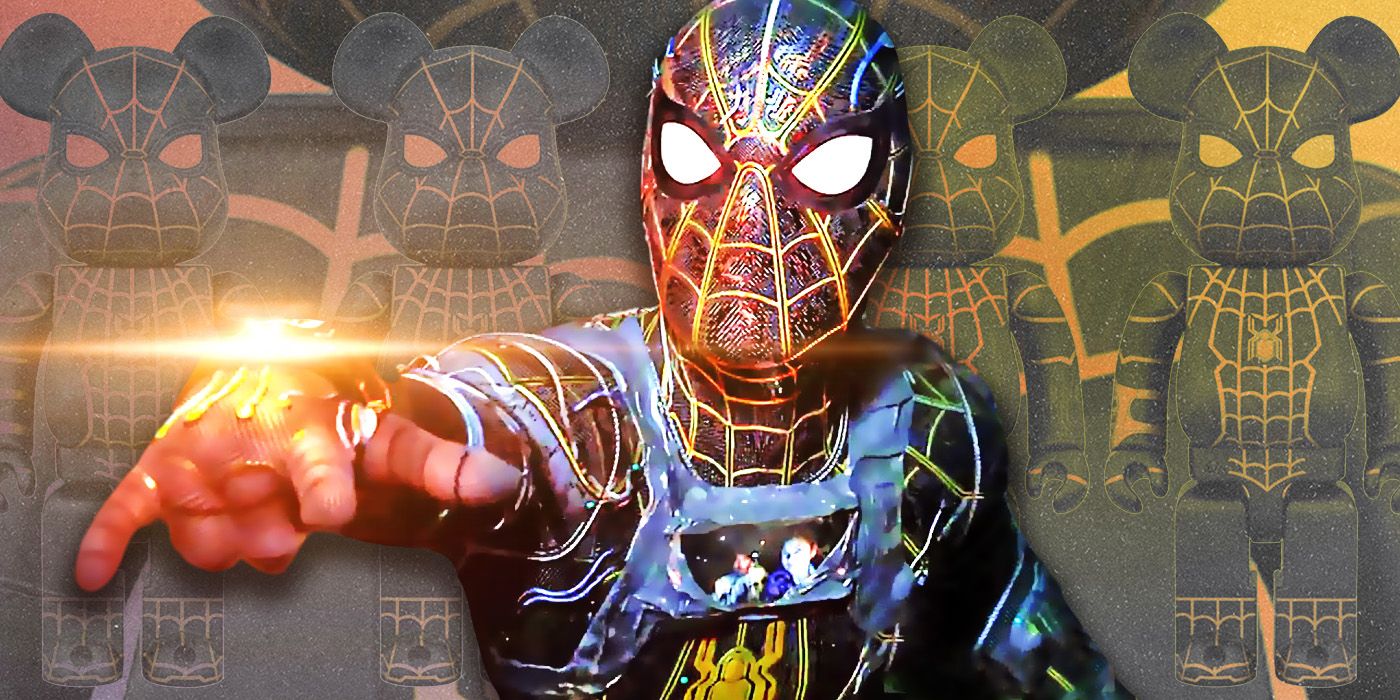 Medicom Unveils New Spider-Man: No Way Home Black and Gold
