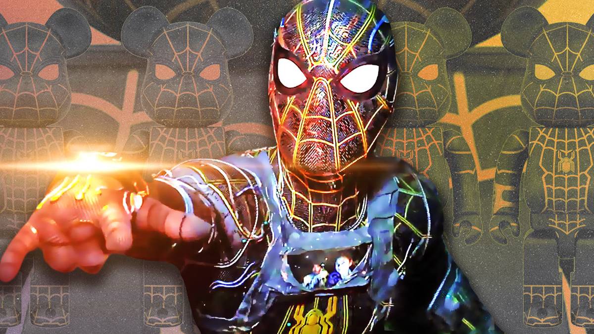Medicom Unveils New Spider-Man: No Way Home Black and Gold Suit 