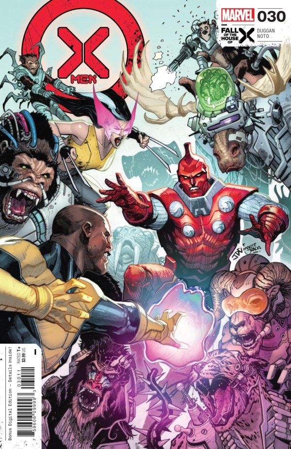 Capa de X-Men #30.
