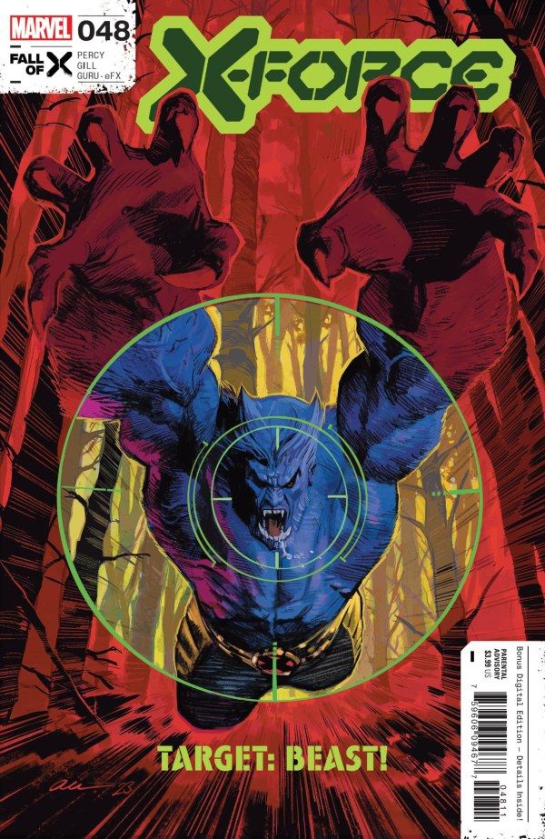 Capa da X-Force #48.