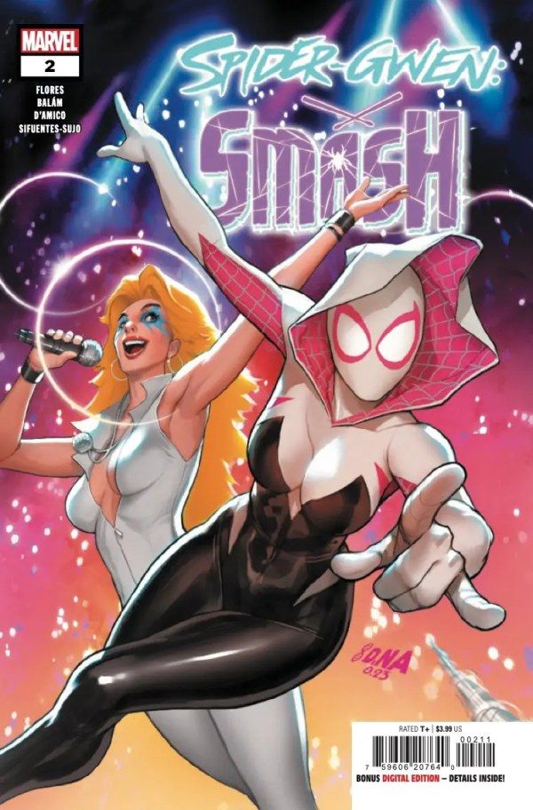 Spider-Gwen: Capa do Smash #2.