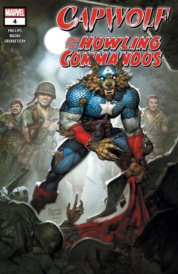 Capa de Capwolf e os Comandos Uivantes #4.