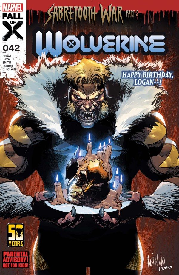 Capa do Wolverine #42.