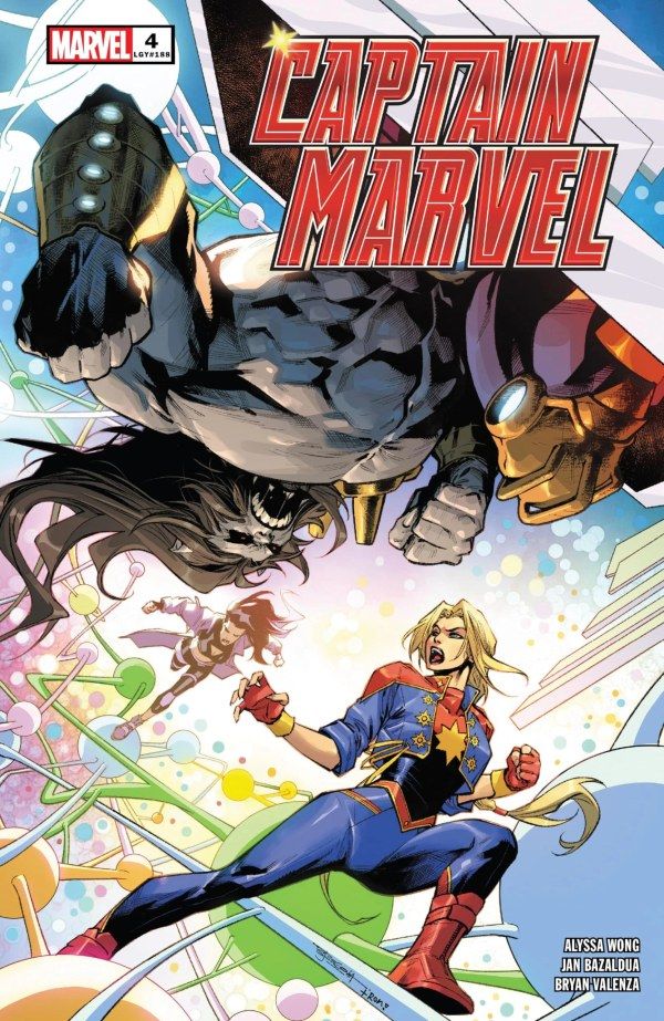 Capa da Capitã Marvel #4.