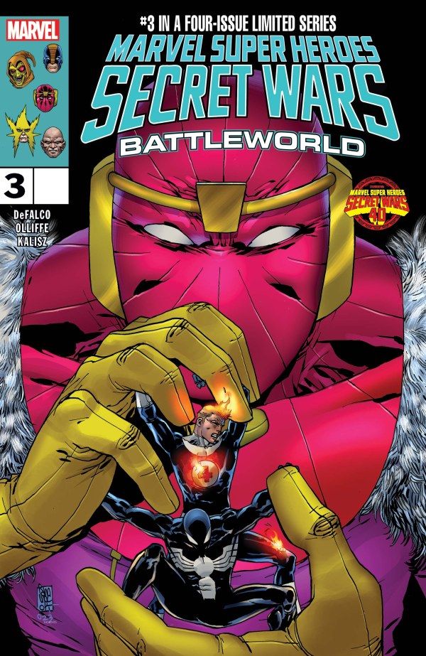 Marvel Super Heroes Secret Wars: Battleworld #3 capa.