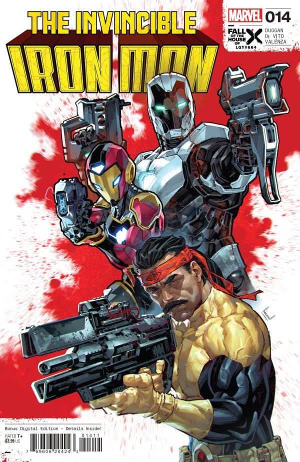 Capa do Homem de Ferro Invencível #14.