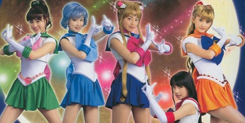 Sailor Moon leads the Inner Senshi in Pretty Guardian Sailor Moon (PGSM) live-action series