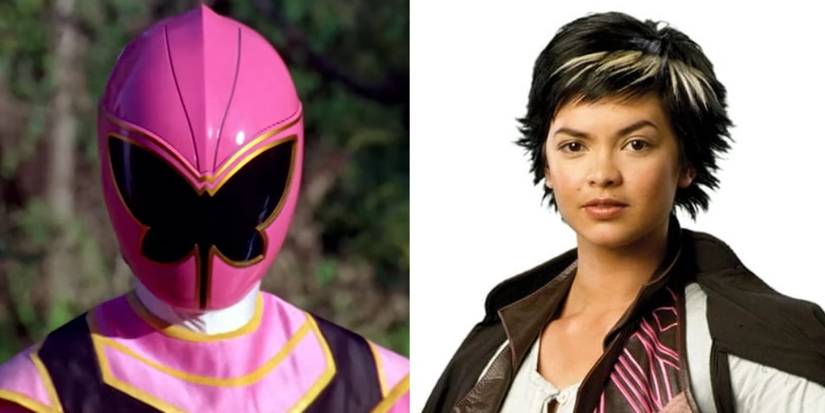 Power Ranger Megaforce Rose Megaforce Pink Ranger' Poster, Picture,