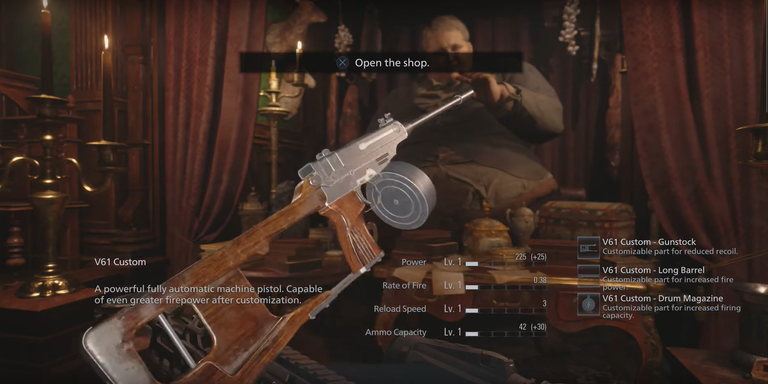V61 Custom Resident Evil 8's Best Guns, Ranked