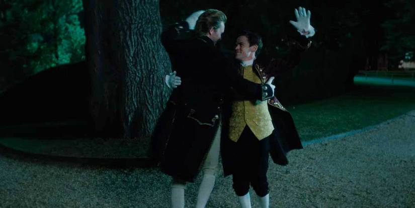 Brimsley and Reynolds dance in Queen Charoltte