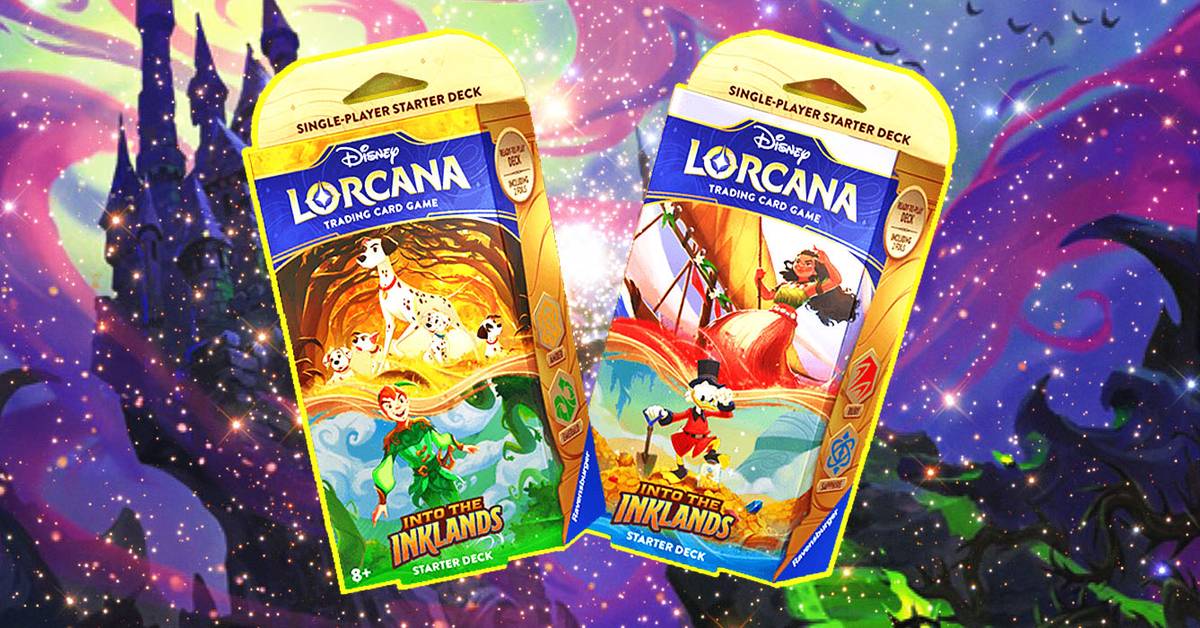 Disney Lorcana Releases Into The Inklands Starter Deck Lists Disney Lorcana Releases Into The Inklands Starter Deck Lists