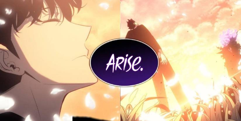 Sung Jinwoo uses Arise on himself in the Solo Leveling manhwa