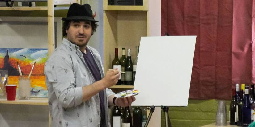 Impractical Jokers Q Art Class