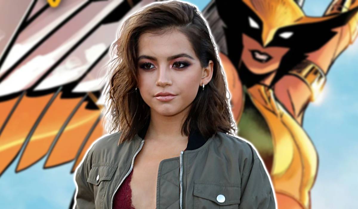 Isabela Merced Hawkgirl costume