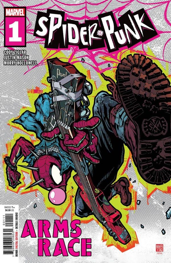 Capa Spider-Punk: Corrida Armamentista #1.
